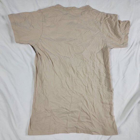 Gundam x Hello Kitty Collaboration Adults Small Beige T-Shirt Anime Casual - Picture 2 of 8